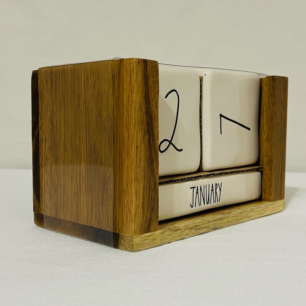 RAE DUNN Calendar Blocks